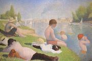 Bathers at Asnieres Georges Seurat